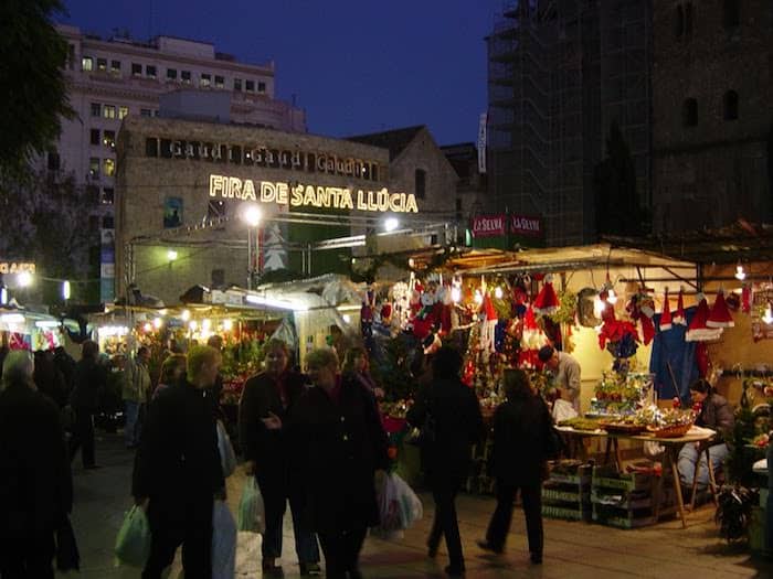 Fira de Santa LLucìa, Barcellona