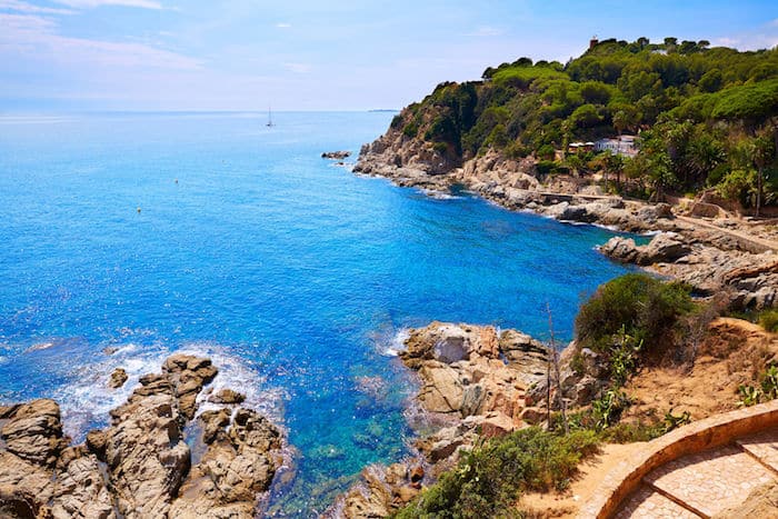 vista dal cami de ronda cala banys
