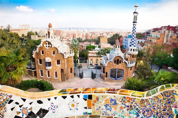Lo splendido Parc Guell