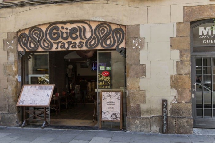 Guell Tapas Barcelona